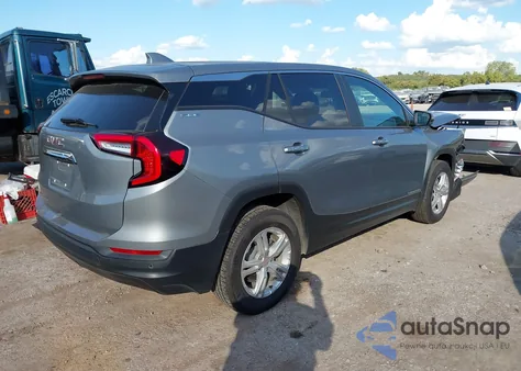 2024 GMC Terrain Fwd Sle from USA, damaged, VIN 3GKALMEG8RL306019